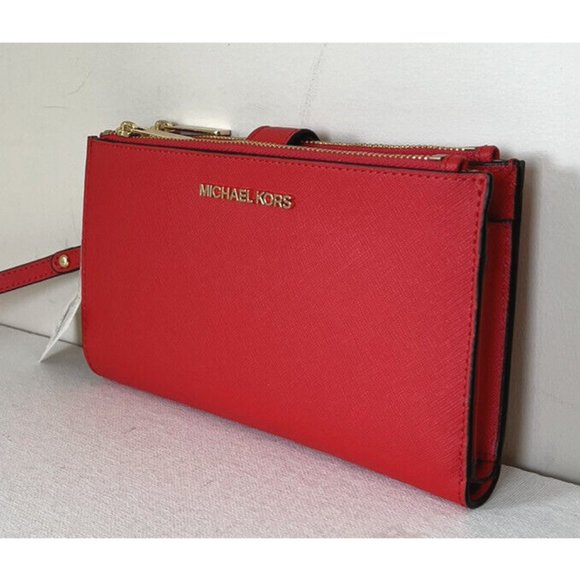 Michael Kors Red Wristlet Wallet - Picture 5 of 5